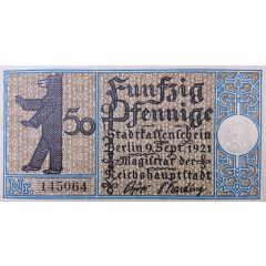 50 Pfennig Districts Series - Issue 10: Zehlendorf