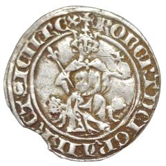 Silver Carlin - Robert of Anjou