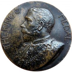Medal - LCC King`s Medal