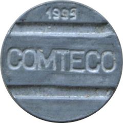 Telephone Token - COMTECO date on obverse