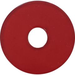 Jeton de chariot - Translucide rouge Anonyme