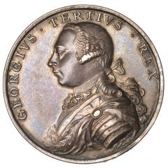 Medal - George III Coronation, Pingo, silver