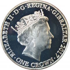 1 Crown - Elizabeth II Remembrance