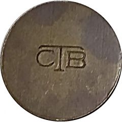 Telephone Token - CTB 2 wide grooves