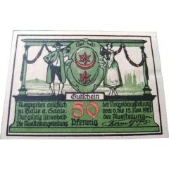 50 Pfennigs Notgeldausstellung