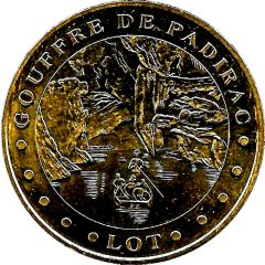 Monnaie de Paris Tourist Token - Lot Gouffre de Padirac