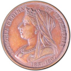 Medal - Victoria Diamond Jubilee; H. Jenkins