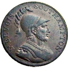 1/2 Penny Hampshire - Portsmouth / W. Taylor