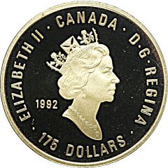 175 Dollars - Elizabeth II Olympic movement, I.O.C. coinage