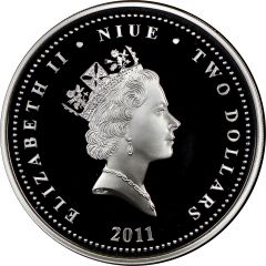 2 Dollars - Elizabeth II B-52 Stratofortress Bomber