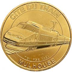 Jeton touristique - Monnaie de Paris - Cité du train - Mulhouse