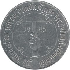 Medal - Reminder of the inflation of 1923