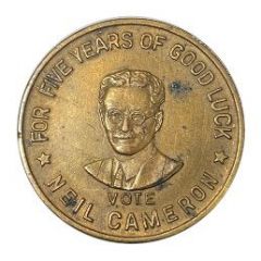 Token - Vote Neil Cameron Toronto, Ontario