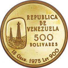 500 Bolívares Oil industry