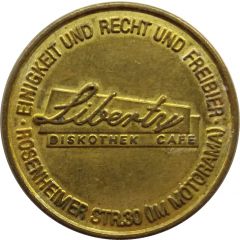 5 Mark - Liberty Diskothek Cafe München