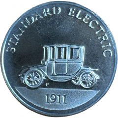 Franklin Mint - Collection of Antique Car Coins - Series 2 Standard Electric