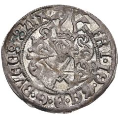 1 Zinsgroschen - Frederick III, John, and George Freiberg