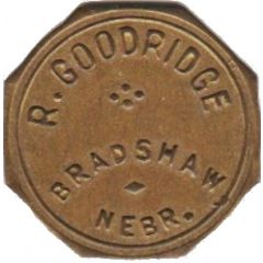 5 Cents - R. Goodridge Bradshaw, Nebraska