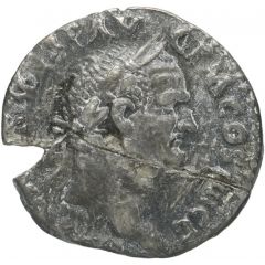 Quinarius - Vespasian VICTORIA AVGVSTI, Victory