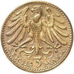 3 Reichsmark Pattern