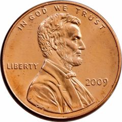 1 Cent `Lincoln Cent` Formative Years