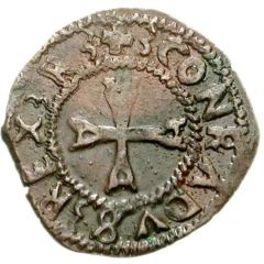1 Denier Tornese - Lazaros Giustiniani