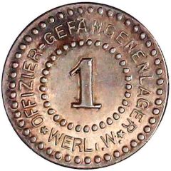 1 Pfennig - Werl Offizier Gefangenenlager