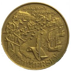 Medal - United States Bicentennial New Jersey