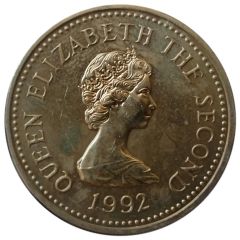 1 Pound - Elizabeth II Shield of Arms