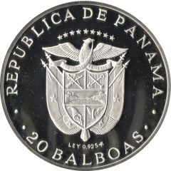 20 Balboas Simón Bolívar