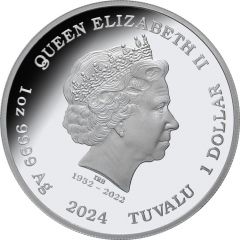 1 Dollar - Charles III Bluebottle