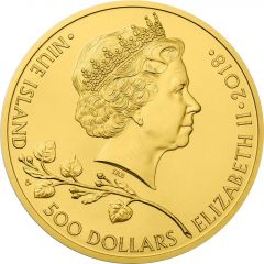500 Dollars - Elizabeth II Czech Lion