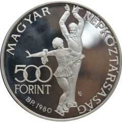500 Forint Winter Olympics - Lake Placid