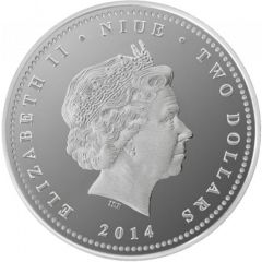 2 Dollars - Elizabeth II Horses
