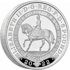 5 Pounds - Elizabeth II Platinum Jubilee, 2oz Silver Proof