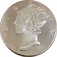 2 oz Silver - Winged Liberty Mercury