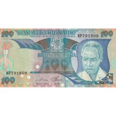 100 Shilingi With islands