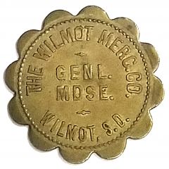 1 Dollar - The Wilmot Mercantile Co. Wilmot, South Dakota