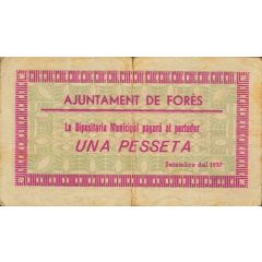 1 Peseta Forès