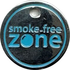 Shopping Cart Token - Smoke-Free Zone