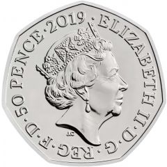 50 Pence - Elizabeth II 5th Portrait, Britannia