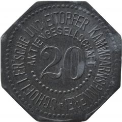 20 Pfennig - Eitorf Schoeller`sche und Eitorfer Kammgarnspinnerei