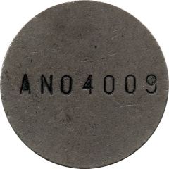Telephone Token - Test token 5 francs Letters + Number