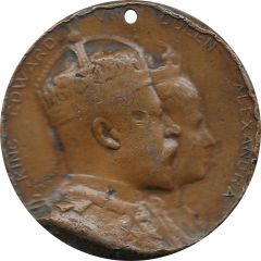 Medal - Edward VII Coronation, Newcastle