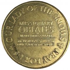 Token - Our Lady of the Snows Belleville, Illinois