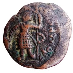 Tetradrachm - Vasudeva I Middle phase