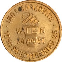 Token - Ing F K Markovits Vienna