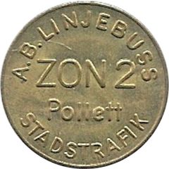 Zon 2 - A.B. Linjebuss Landskrona, Skåne