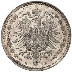1/2 Mark - Wilhelm I Pattern