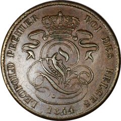 2 Centimes - Léopold I